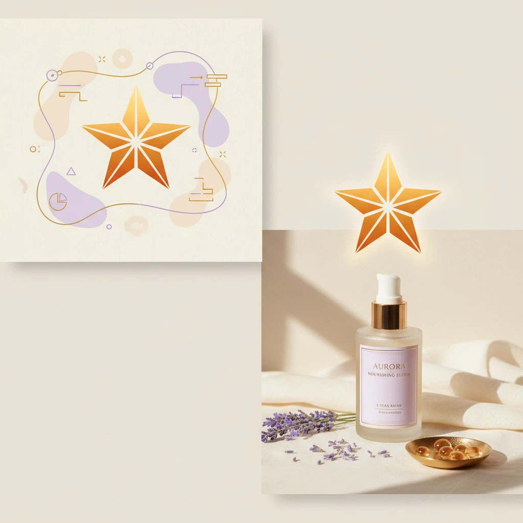 Five gold stars rating